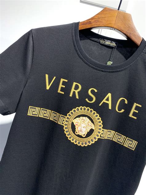 replica versace t shirts uk|Versace Men's T.